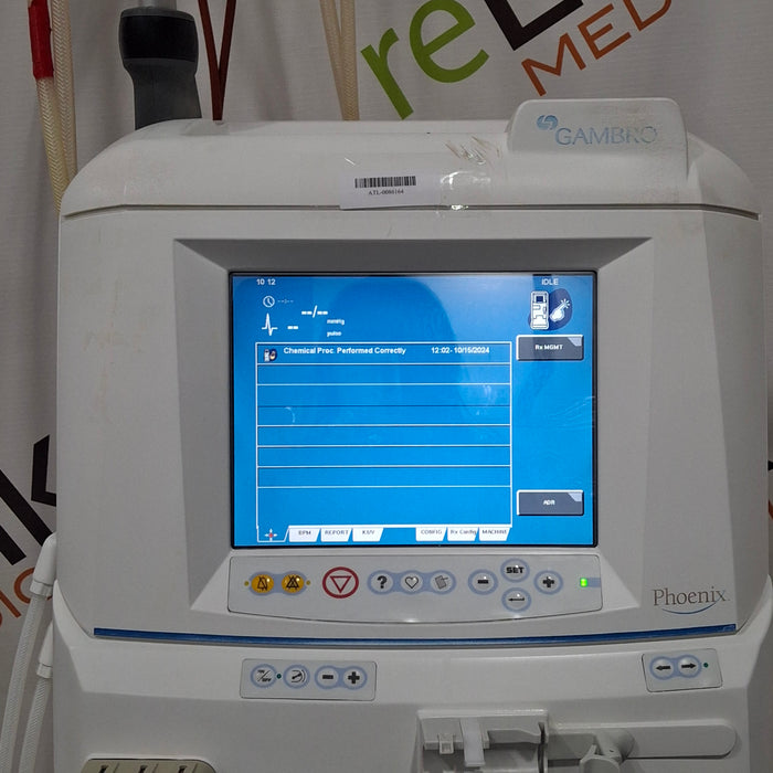 Gambro Phoenix Dialysis Machine