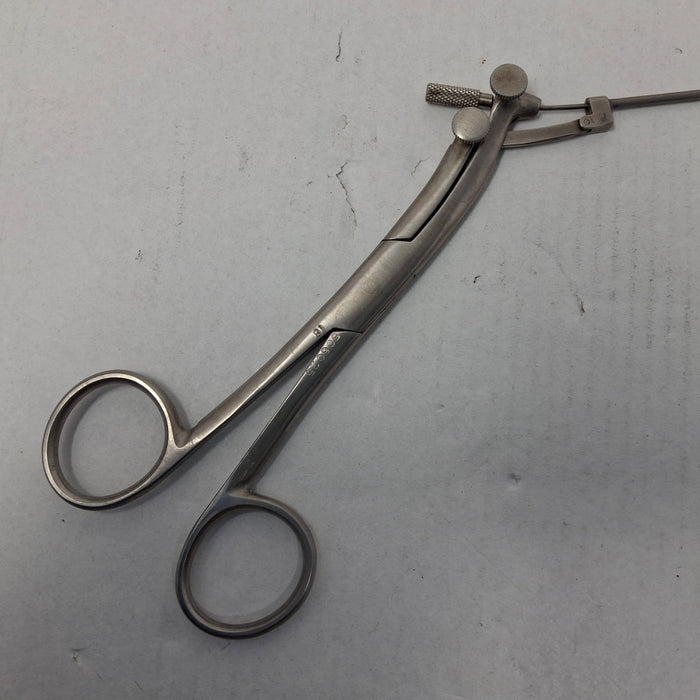 Pilling Surgical 50-6025 Extra Small Jackson Side Curved Grasping Forceps