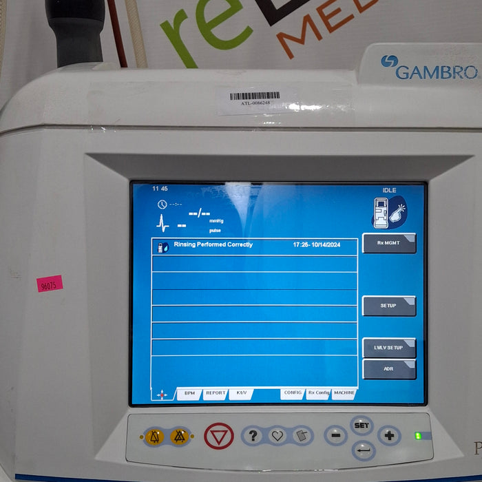 Gambro Phoenix Dialysis Machine