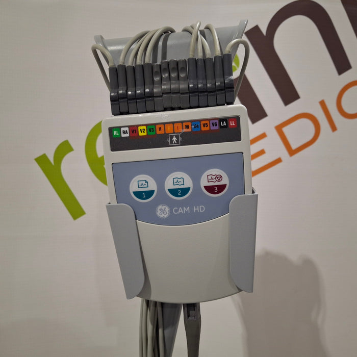 GE Healthcare MAC 5500 HD with CAM Module ECG System
