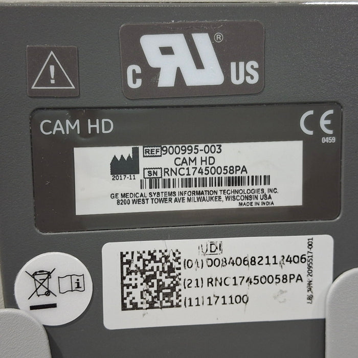 GE Healthcare MAC 5500 HD with CAM Module ECG System