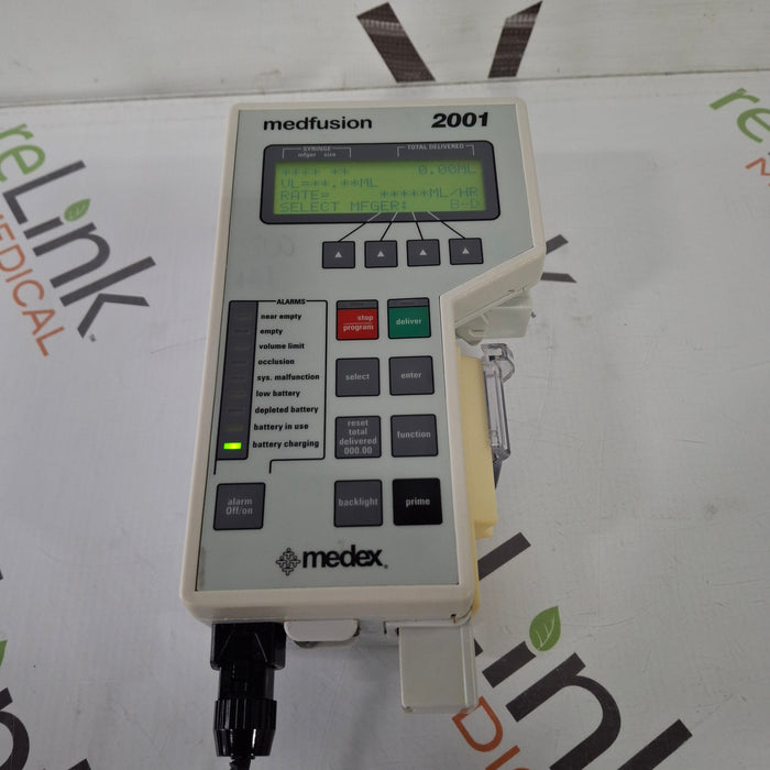 Smiths Medical Medfusion 2001 Syringe Infusion Pump