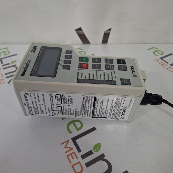 Smiths Medical Medfusion 2001 Syringe Infusion Pump