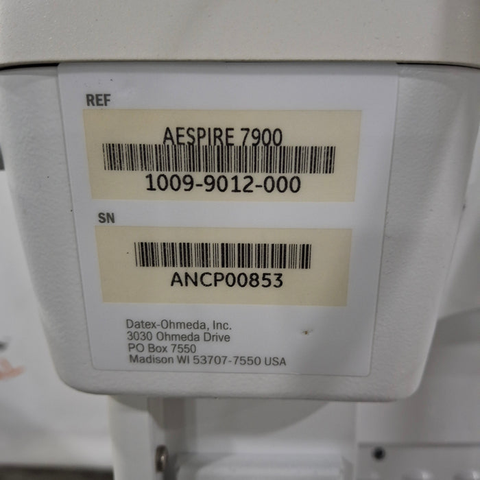 Datex-Ohmeda Aespire 7900 Anesthesia Unit