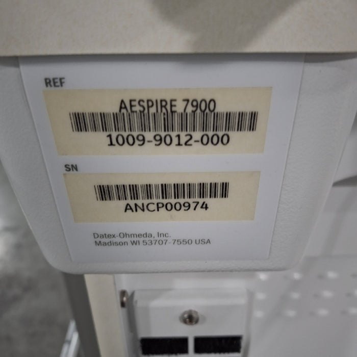 Datex-Ohmeda Aespire 7900 Anesthesia Unit