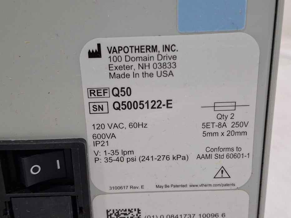 Vapotherm Q50 Compressor