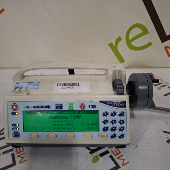 Smiths Medical Medfusion 3500 Syringe Infusion Pump