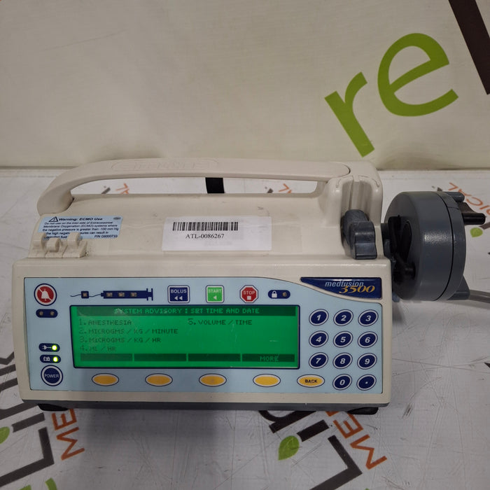 Smiths Medical Medfusion 3500 Syringe Infusion Pump