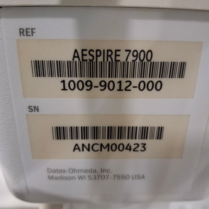 Datex-Ohmeda Aespire 7900 Anesthesia Unit