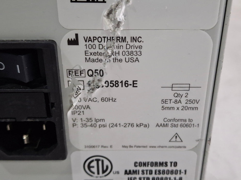 Vapotherm Q50 Compressor