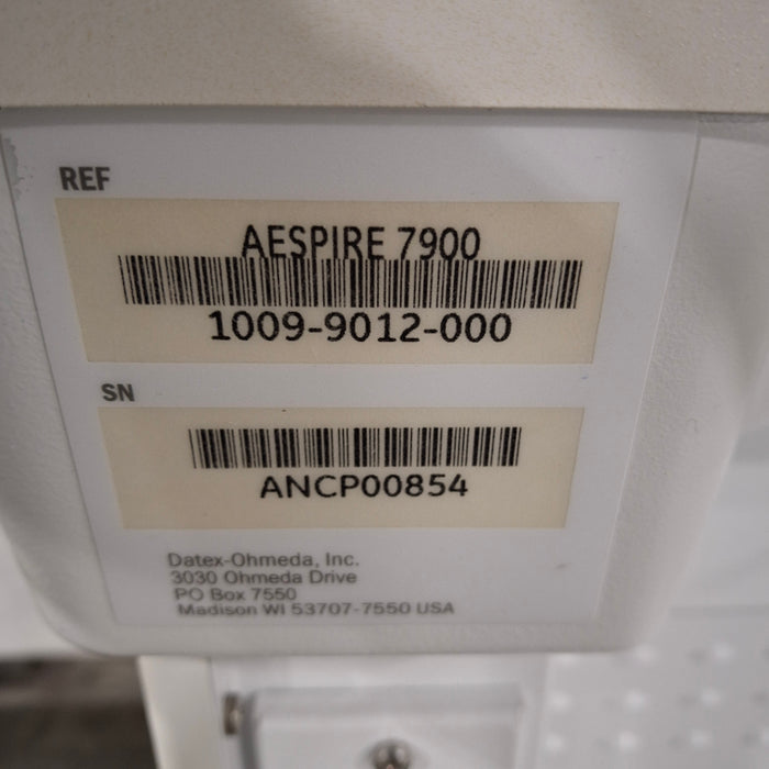 Datex-Ohmeda Aespire 7900 Anesthesia Unit