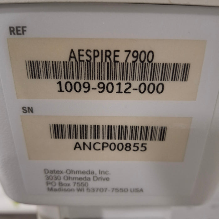 Datex-Ohmeda Aespire 7900 Anesthesia Unit