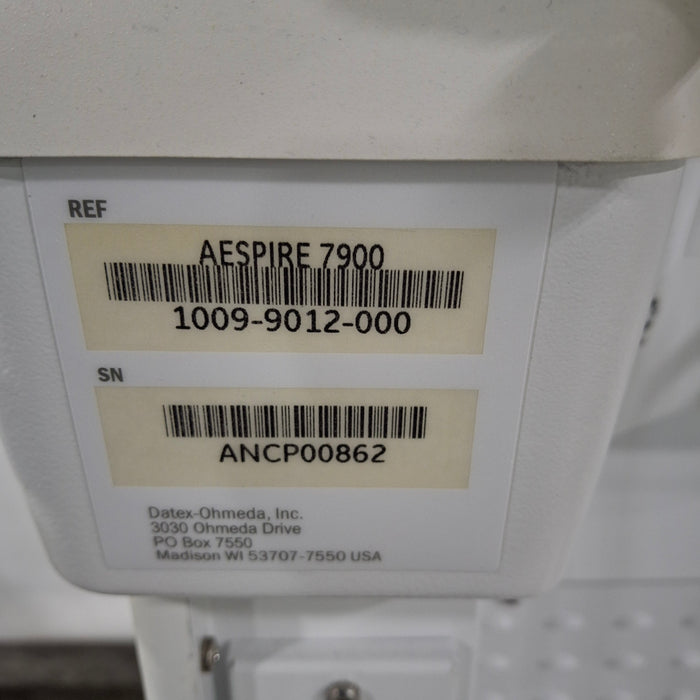 Datex-Ohmeda Aespire 7900 Anesthesia Unit