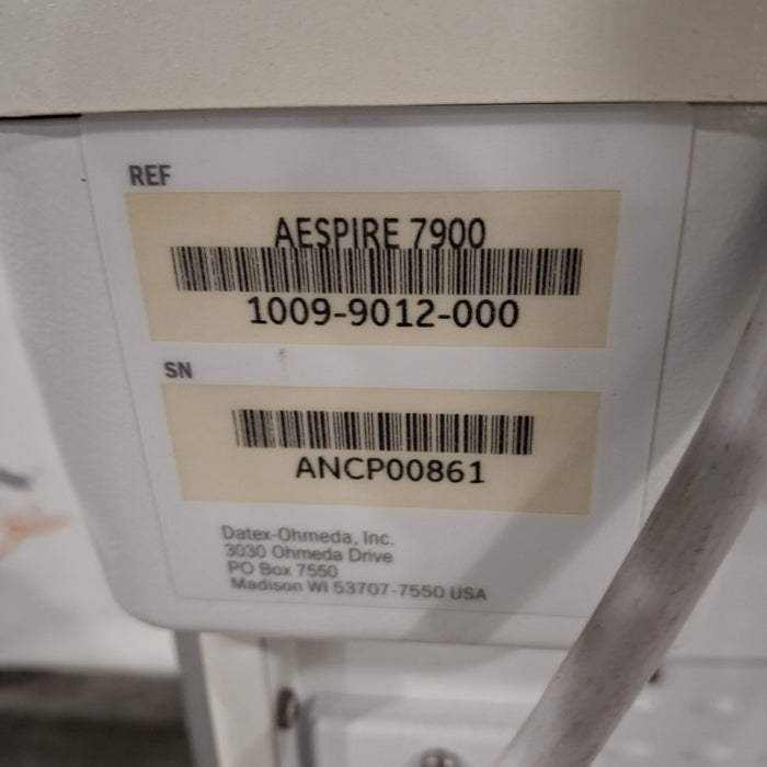 Datex-Ohmeda Aespire 7900 Anesthesia Unit