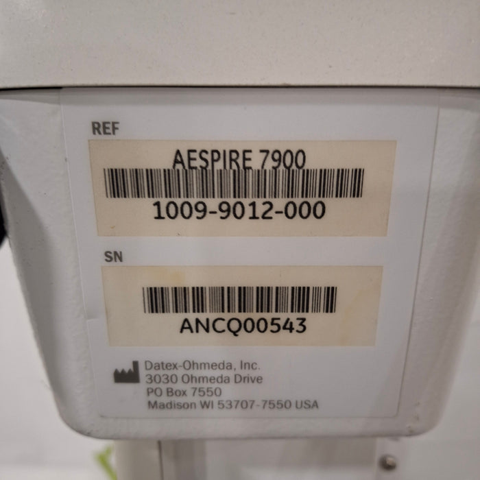 Datex-Ohmeda Aespire 7900 Anesthesia Unit