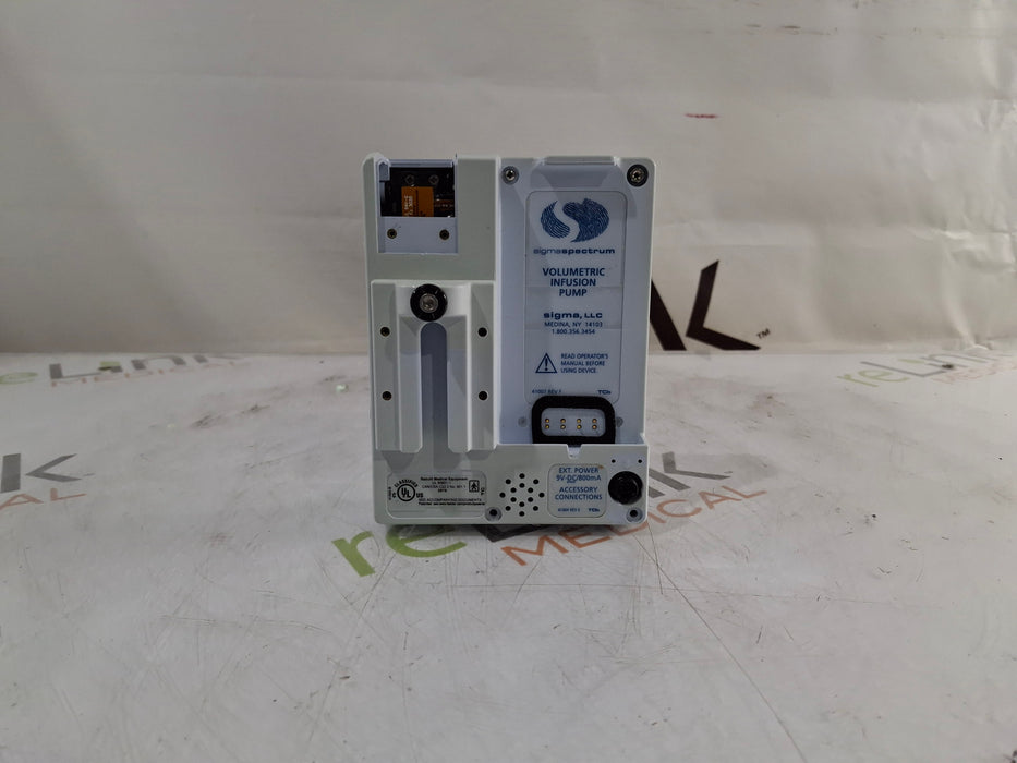 Baxter Baxter Sigma Spectrum w/ A/B/G/N Battery Infusion Pump Infusion Pump reLink Medical