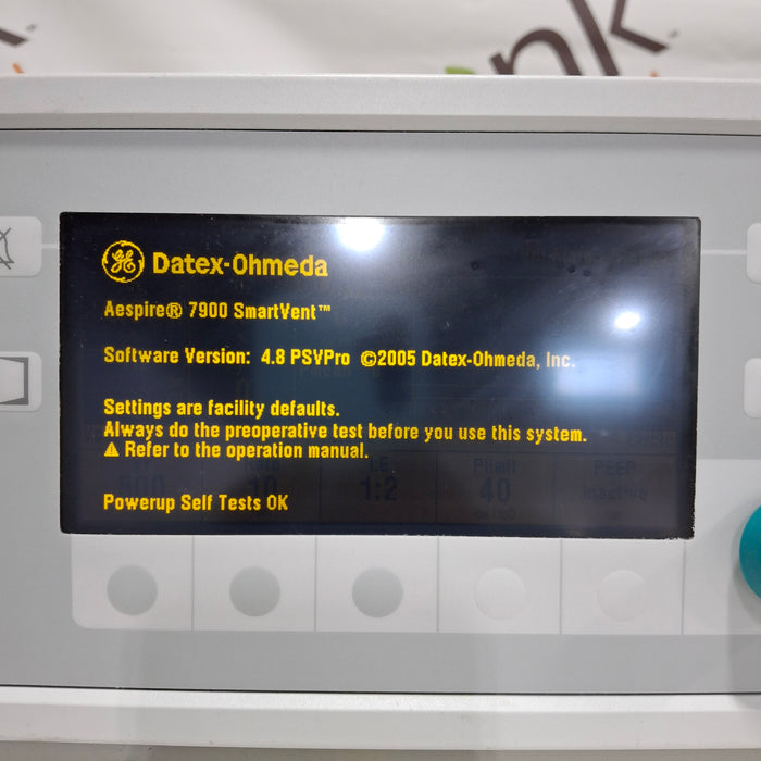 Datex-Ohmeda Aespire 7900 Anesthesia Unit