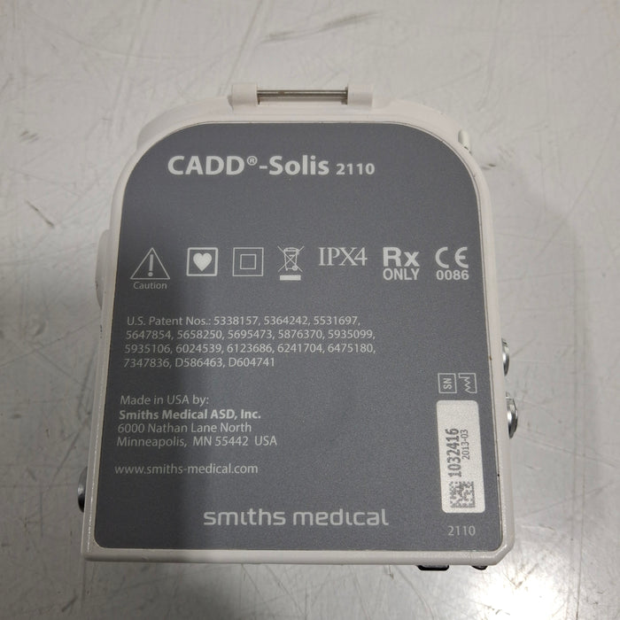 Smiths Medical CADD Solis 2110 Infusion Pump w/2131 Module