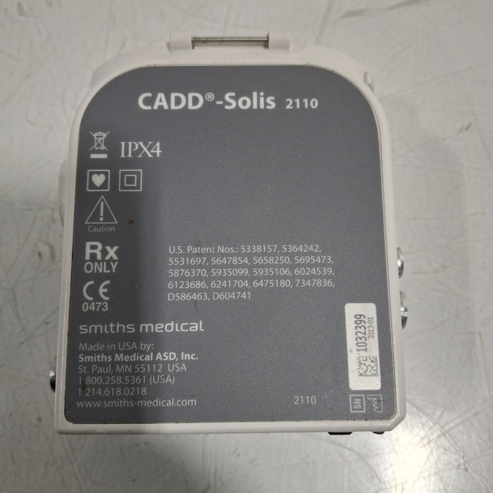 Smiths Medical CADD Solis 2110 Infusion Pump w/2131 Module