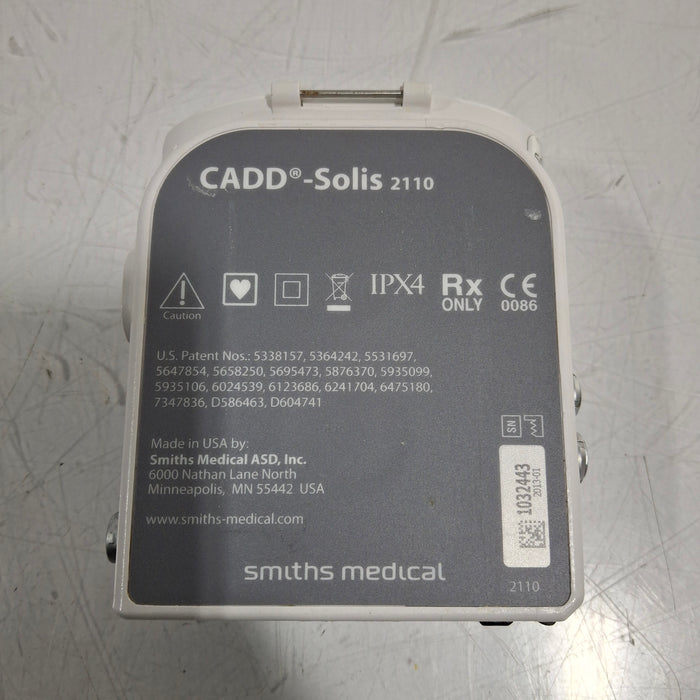 Smiths Medical Smiths Medical CADD Solis 2110 Infusion Pump w/2131 Module Infusion Pump reLink Medical