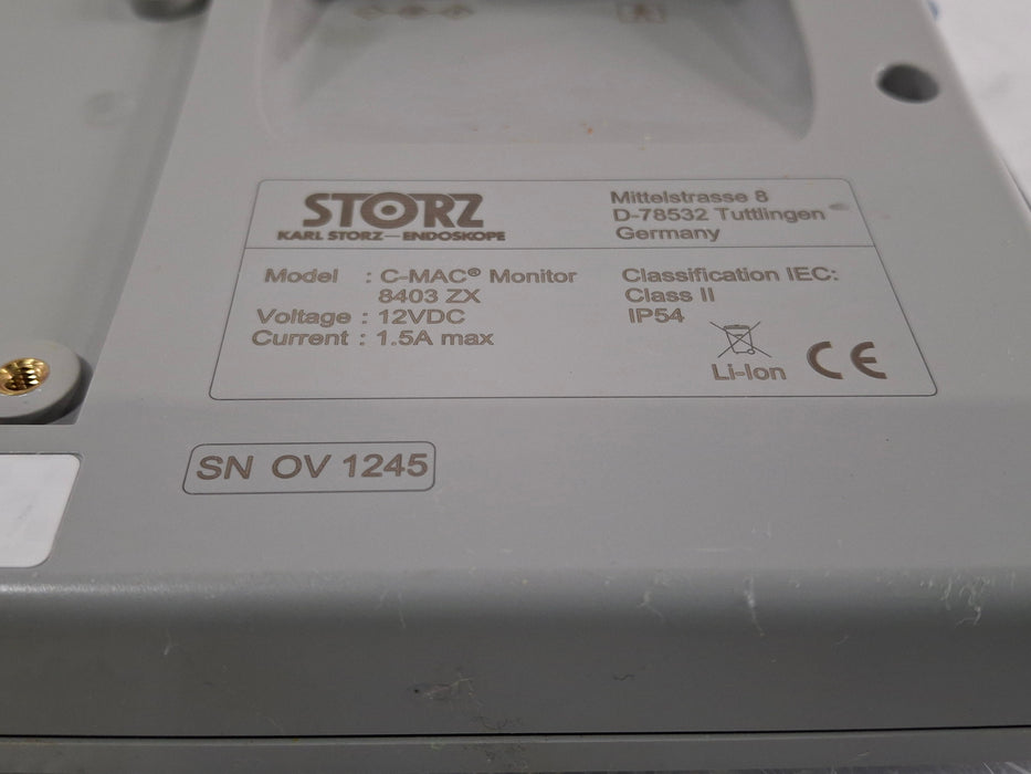 Karl Storz 8403 ZX C-MAC Monitor