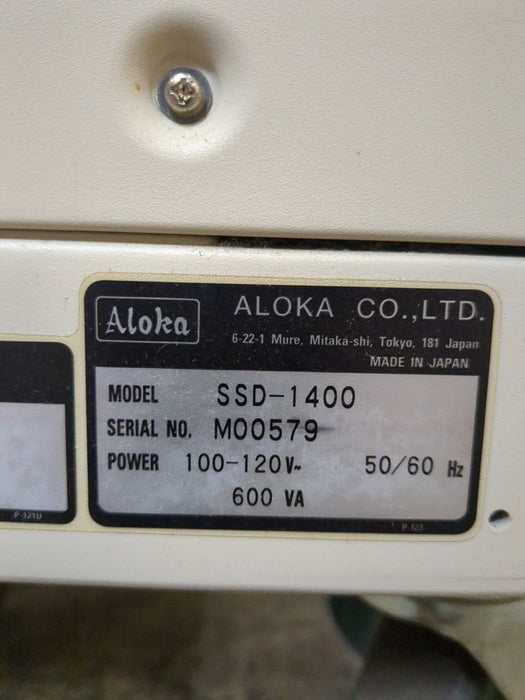 Aloka Aloka SSD-1400 Ultrasound Ultrasound reLink Medical