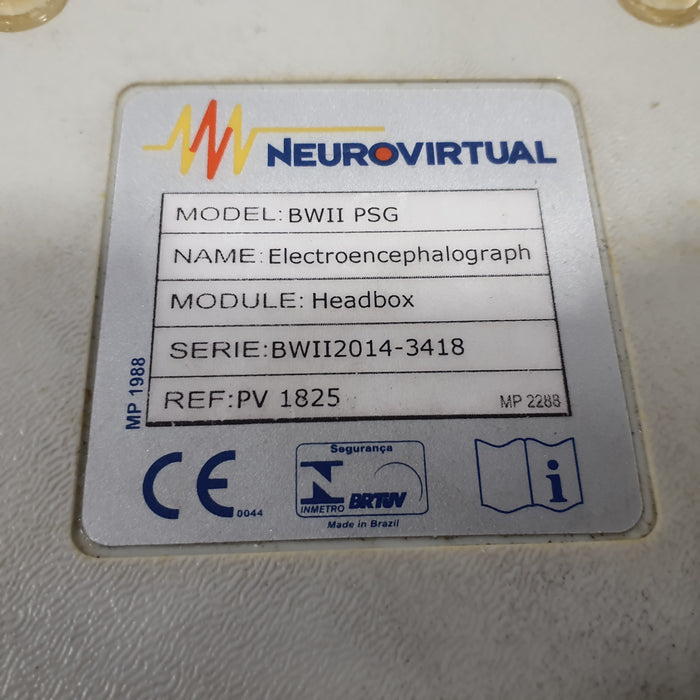 Neurovirtual USA Inc BWII PSG Electroencephalograph