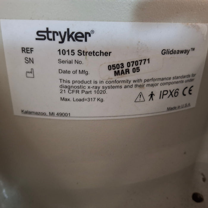 Stryker Stryker 1015 Big Wheel Glideaway Stretcher Beds & Stretchers reLink Medical
