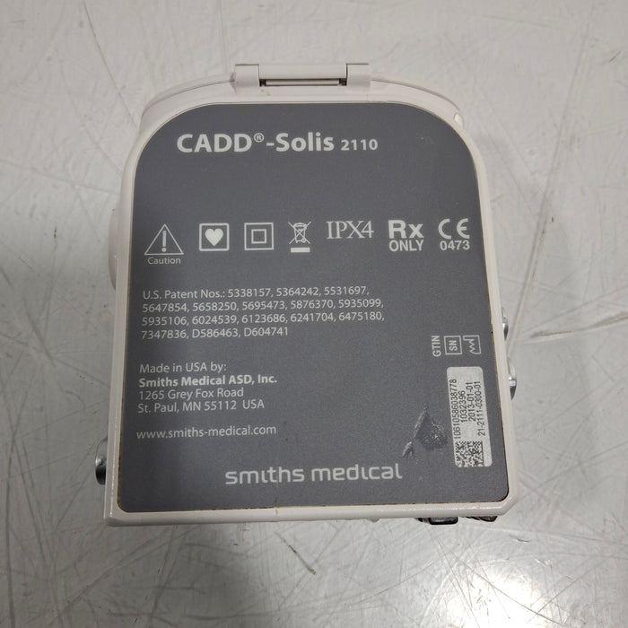 Smiths Medical CADD Solis 2110 Ambulatory Infusion Pump