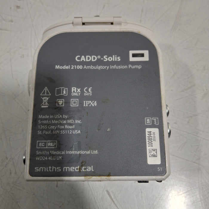 Smiths Medical CADD Solis 2100 Ambulatory Infusion Pump