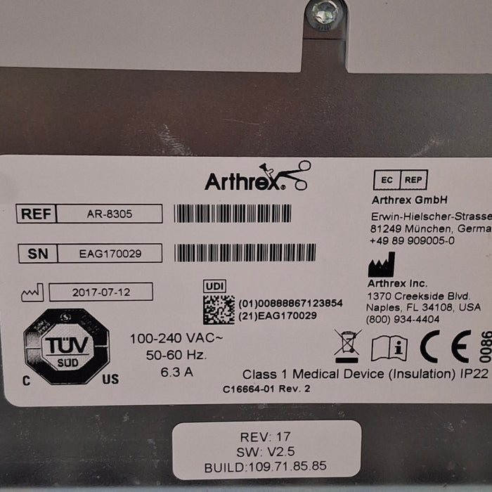 Arthrex Arthrex Synergy Resection AR-8305 Shaver Controller Surgical Power Instruments reLink Medical