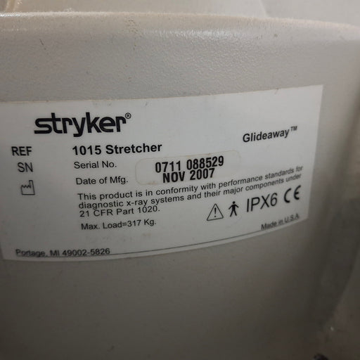 Stryker Stryker 1015 Big Wheel Glideaway Stretcher Beds & Stretchers reLink Medical