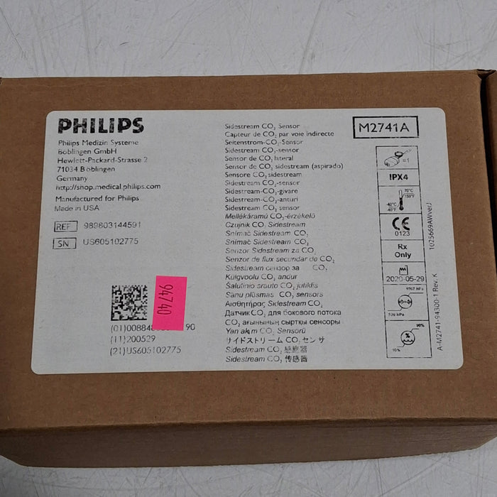 Philips M2741A Sidestream CO2 Sensor