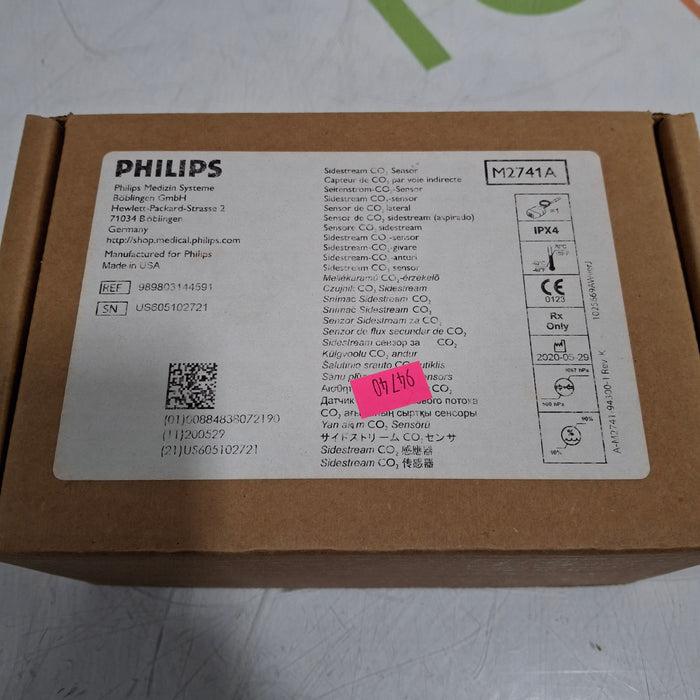 Philips M2741A Sidestream CO2 Sensor