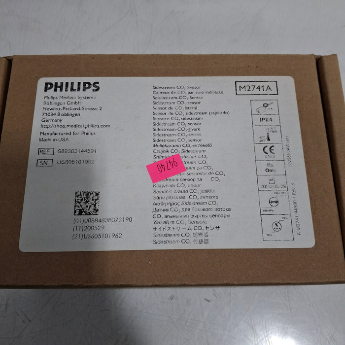 Philips M2741A Sidestream CO2 Sensor