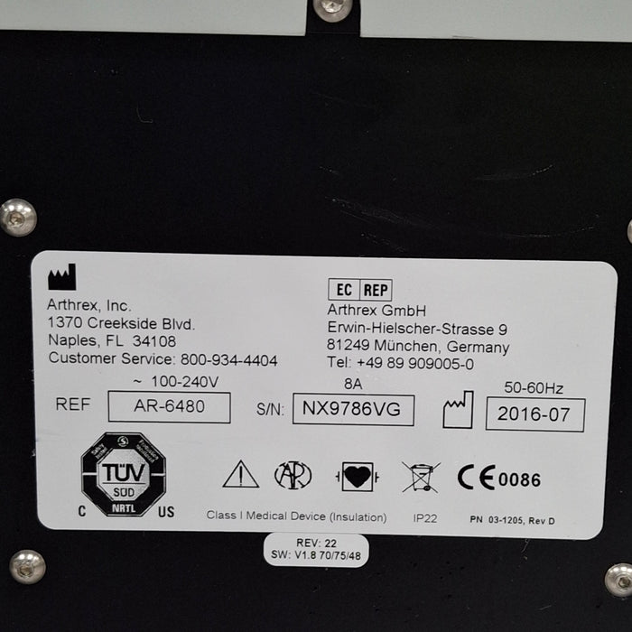 Arthrex AR-6480 DualWave Arthroscopy Pump