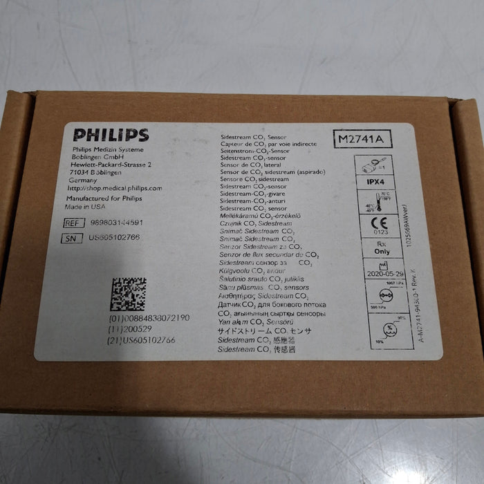 Philips M2741A Sidestream CO2 Sensor