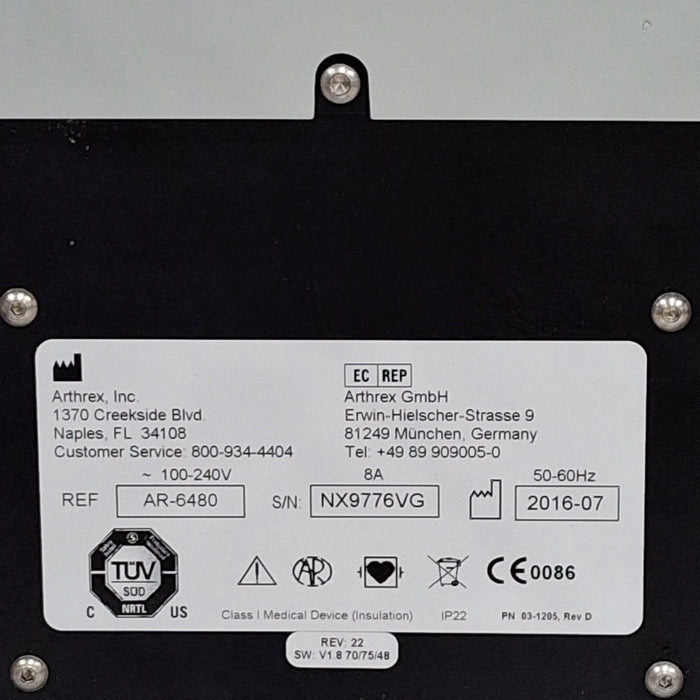 Arthrex Arthrex AR-6480 DualWave Arthroscopy Pump Rigid Endoscopy reLink Medical