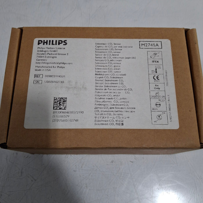 Philips M2741A Sidestream CO2 Sensor