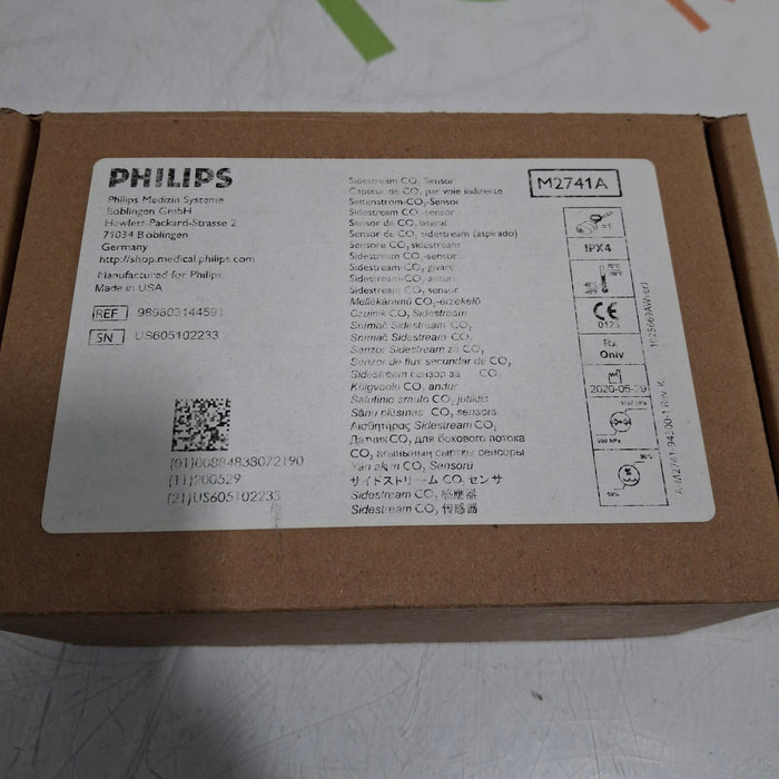 Philips M2741A Sidestream CO2 Sensor