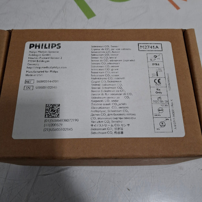 Philips M2741A Sidestream CO2 Sensor