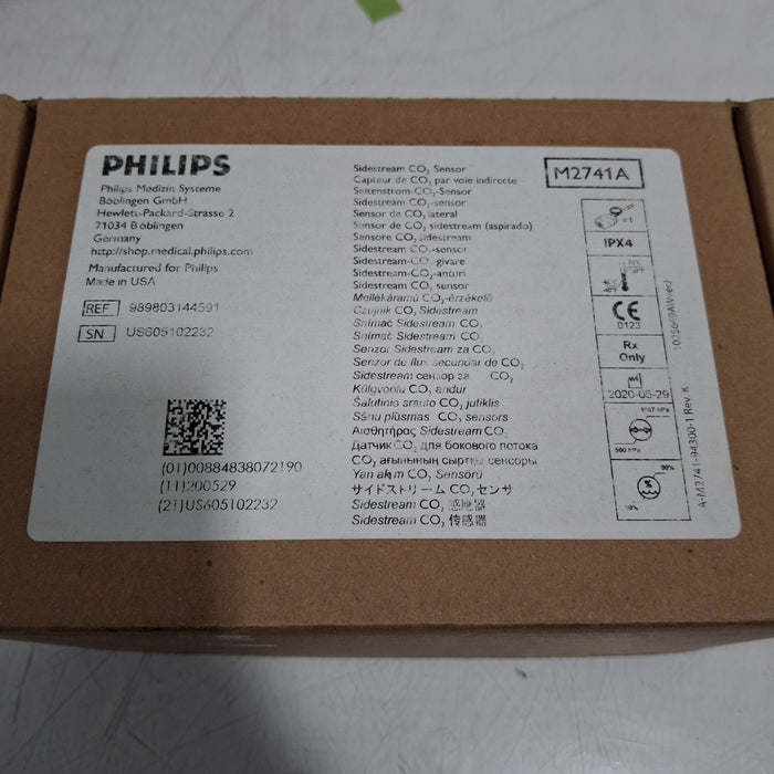 Philips M2741A Sidestream CO2 Sensor