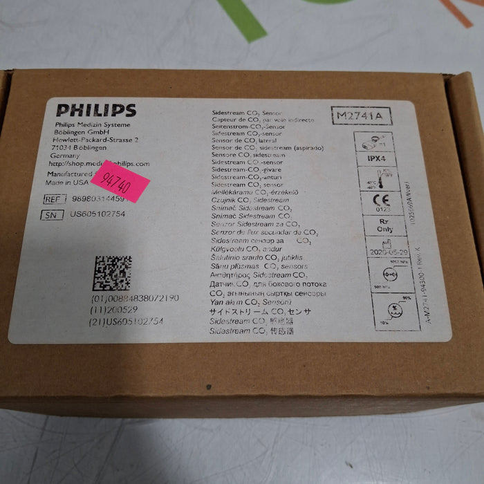 Philips M2741A Sidestream CO2 Sensor