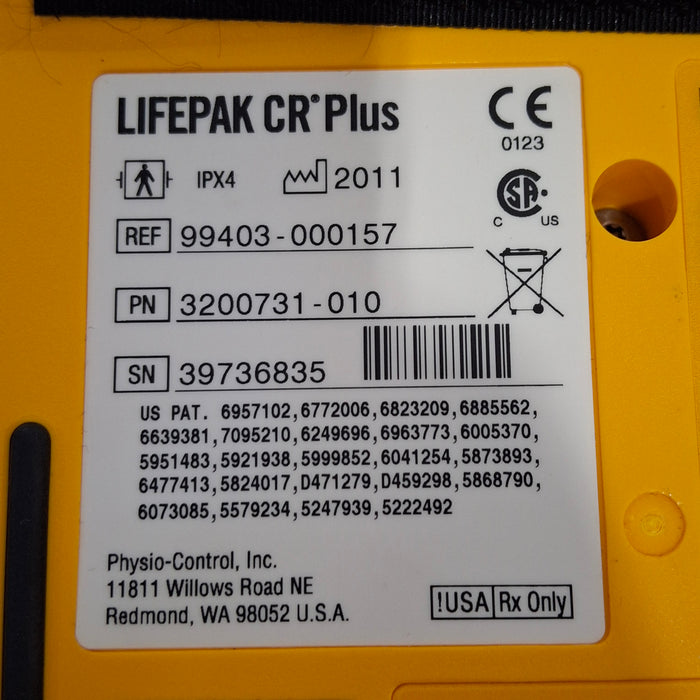 Medtronic Medtronic LifePak CR Plus Defibrillator Defibrillators reLink Medical