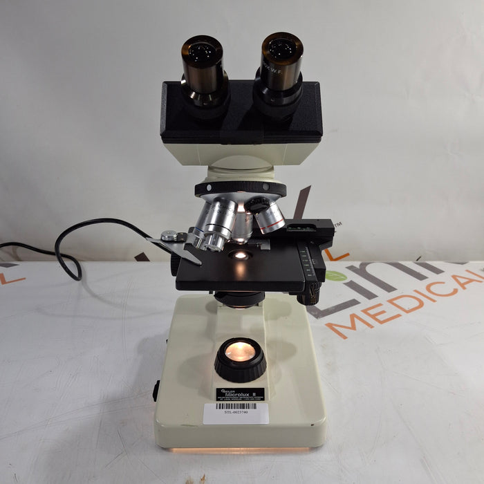 Seiler Instrument Microlux II Binocular Microscope