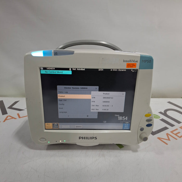 Philips IntelliVue MP50 Patient Monitor