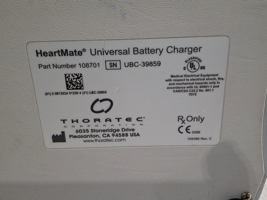 Thoratec Mobile Power Unit Heartmate Charger