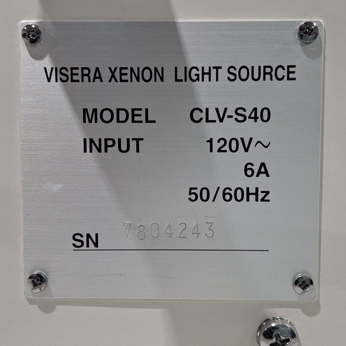 Olympus CLV-S40 Pro Xenon Light Source