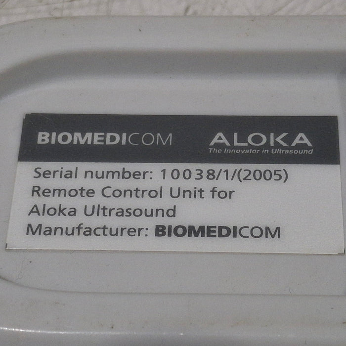 Aloka Biomedicom Ultrasound Remote