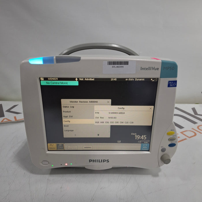 Philips IntelliVue MP50 Patient Monitor